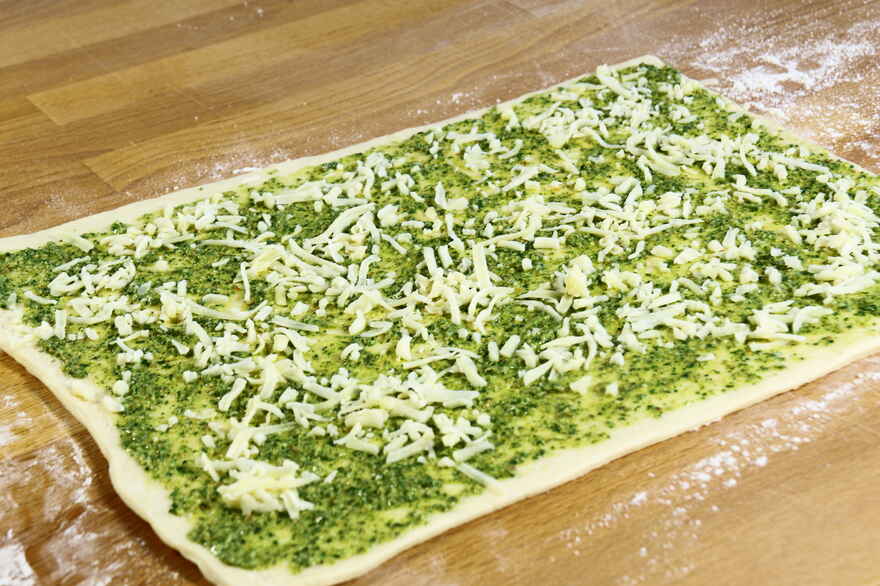 Pestosnegle - Pizzasnegle med pesto ... klik for at komme tilbage