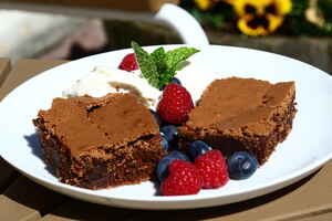 Glutenfri Brownies , billede 4