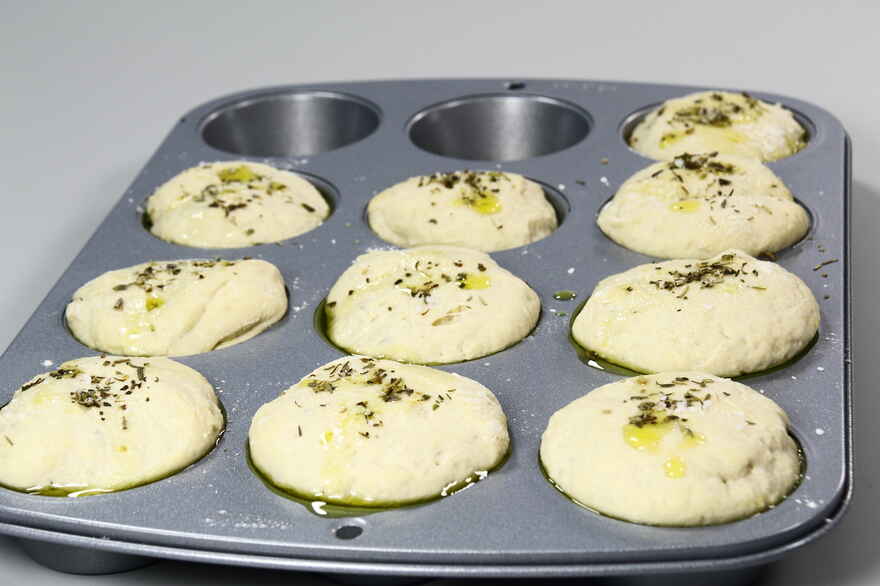 Focaccia muffins ... klik for at komme tilbage