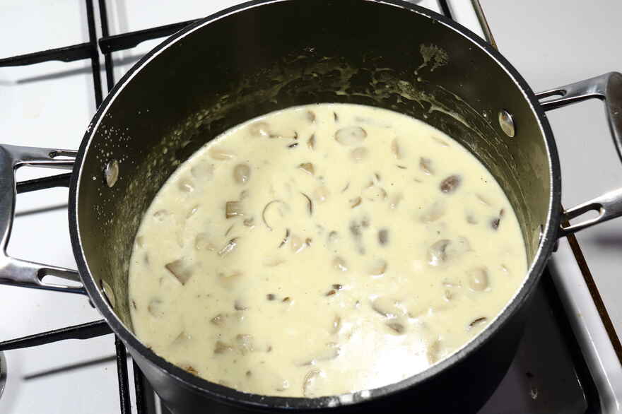 Indbagt svampesuppe ... klik for at komme tilbage