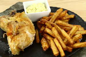 Kylling med pommes frites, billede 4